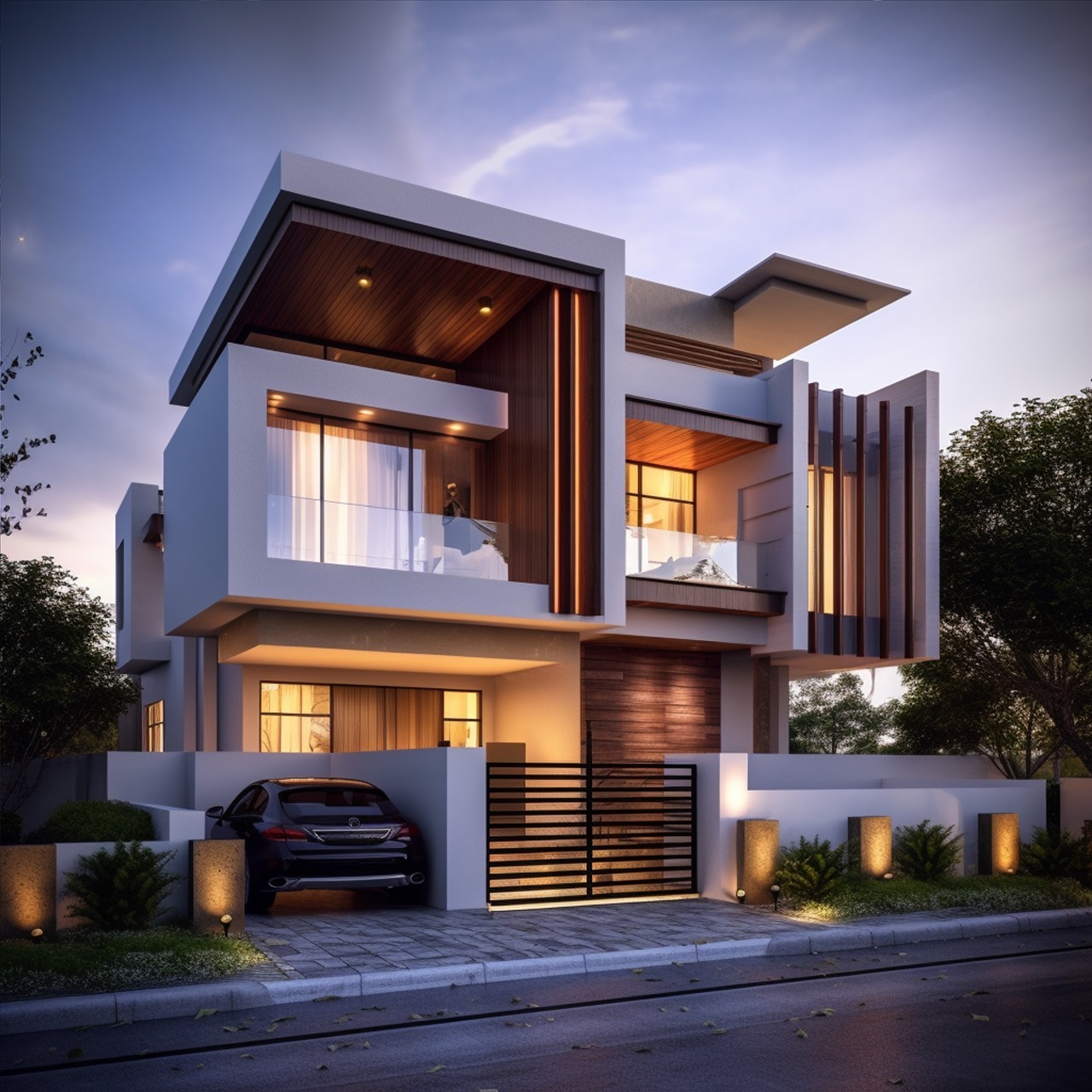 triplex villas